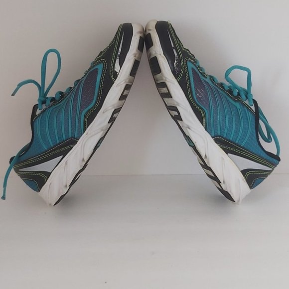 FILA | Women's DLS Foam Running Shoes Green Teal Black Size 8.5 - Picture 5 of 9